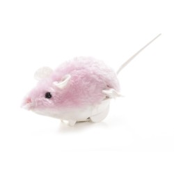  RECORD JUGUETE PARA GATO RATON  ROSA SPRING 9 CM