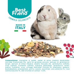 ALIMENTO BEST FRIEND PARA CONEJOS ENANOS 900 G