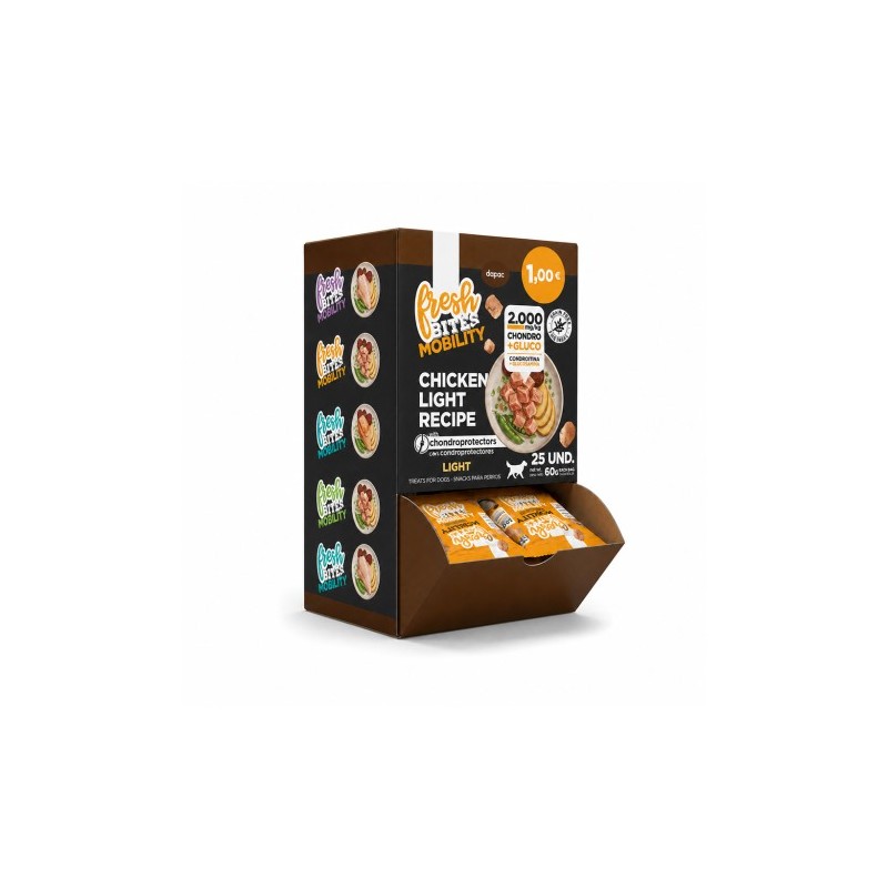 FRESH BITES MOBILITY LIGHT 60gr (25 uds)