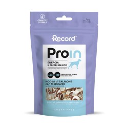RECORD PROIN NUDOS DE SALMÓN CON BACALAO PARA PERROS 75G  (12 uds/caja)