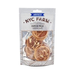 NYC FARM CHIPS DE POLLO 6cm 80gr (11uds/caja)