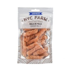 NYC FARM ROLLS DE POLLO 80gr (10uds/caja)